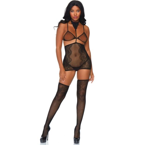 BODYSTOCKING DE ENCAJES T.U