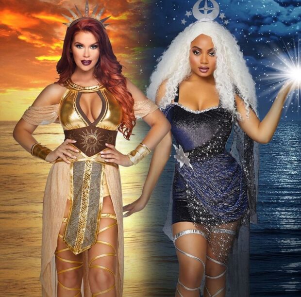 Disfraz de diosa del sol