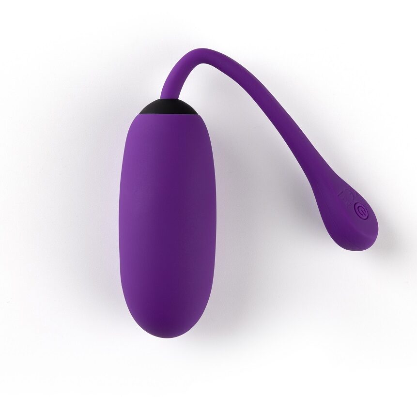 Zumba Purple huevo vibrador con mando