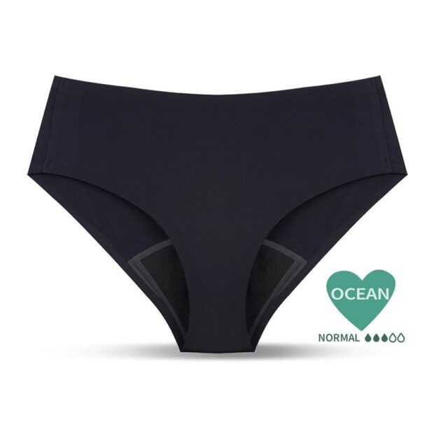 Braguitas menstruales Ocean absorción normal