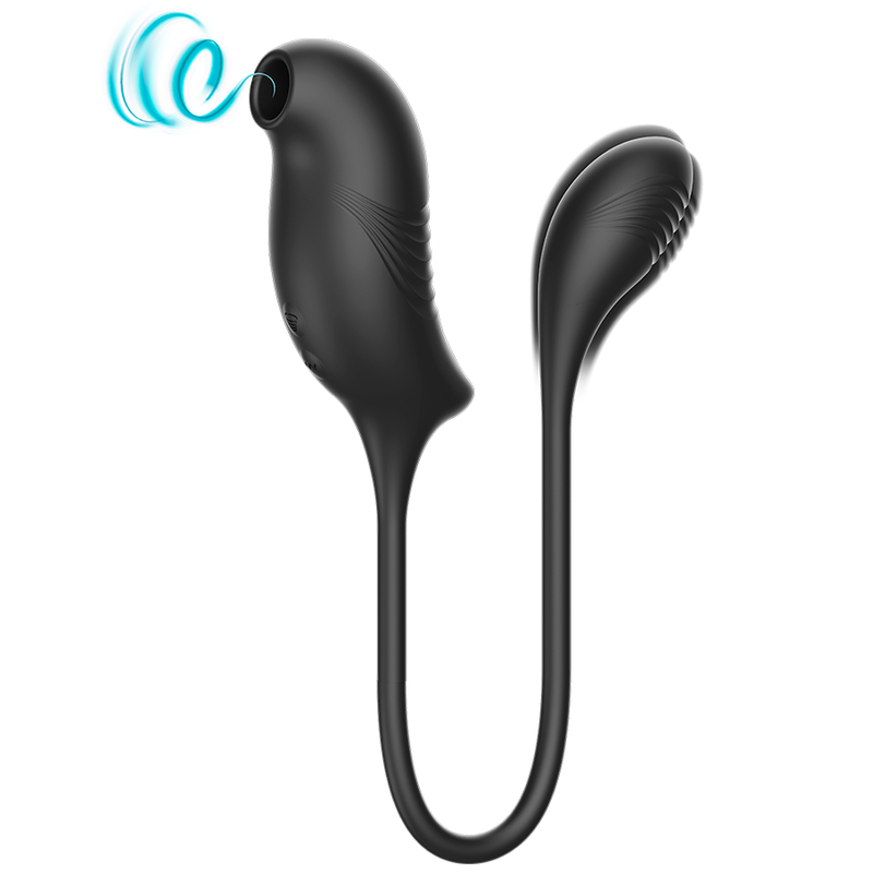 ESTIMULADOR CON SUCCIONADOR MAGIC CLITORIS Y VIBRACION