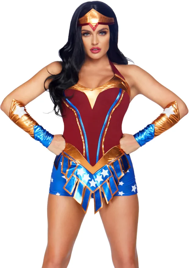 Disfraz Superheroina 3 pzas