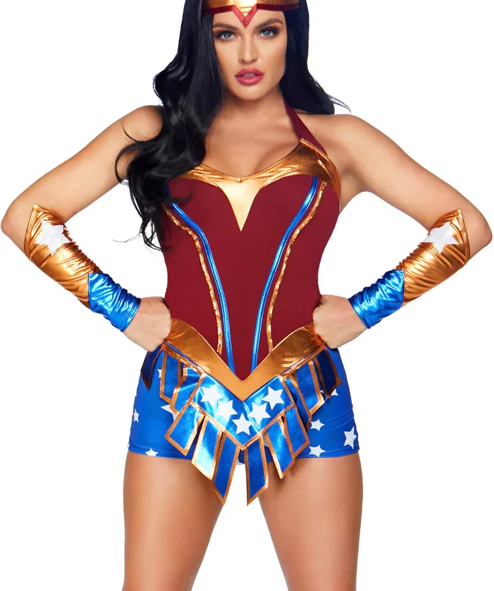 Disfraz Superheroina 3 pzas