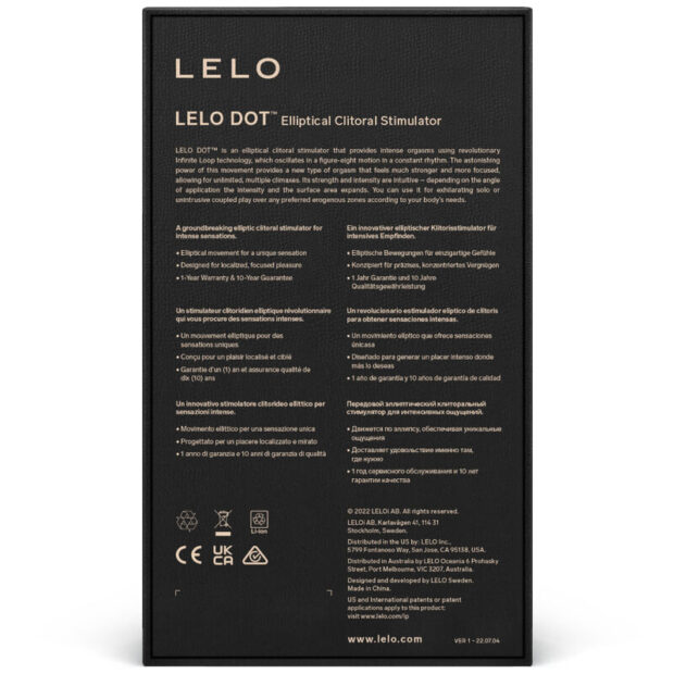 LELO DOT Estimulador de clítoris aqua