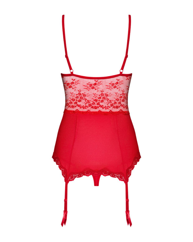 Erica corset rojo