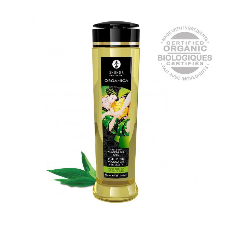 ACEITE MASAJE ORGÁNICO TÉ VERDE 240 ML