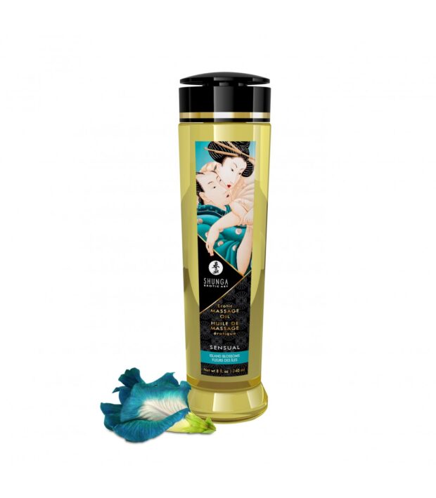 ACEITE MASAJE SENSUAL FLOR DE ISLA 240 ML