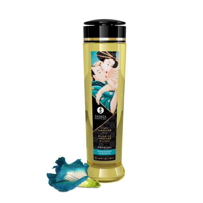 ACEITE MASAJE SENSUAL FLOR DE ISLA 240 ML